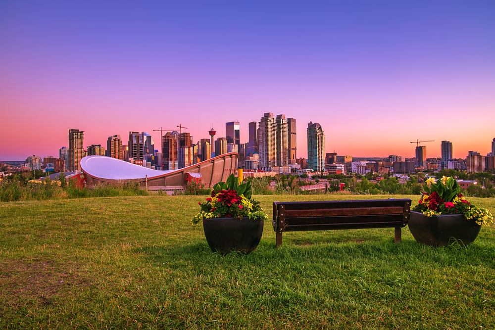 View of Downtown Calgary 