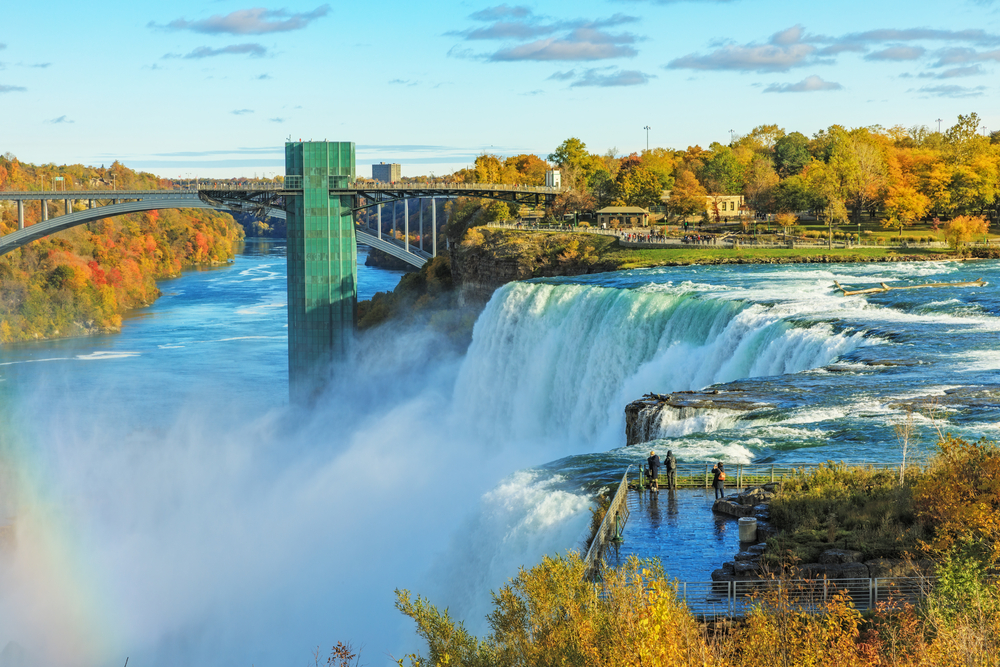 Niagara Falls in Fall Season