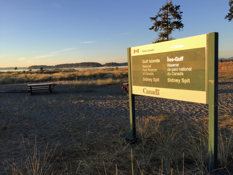 gulf island national park sign