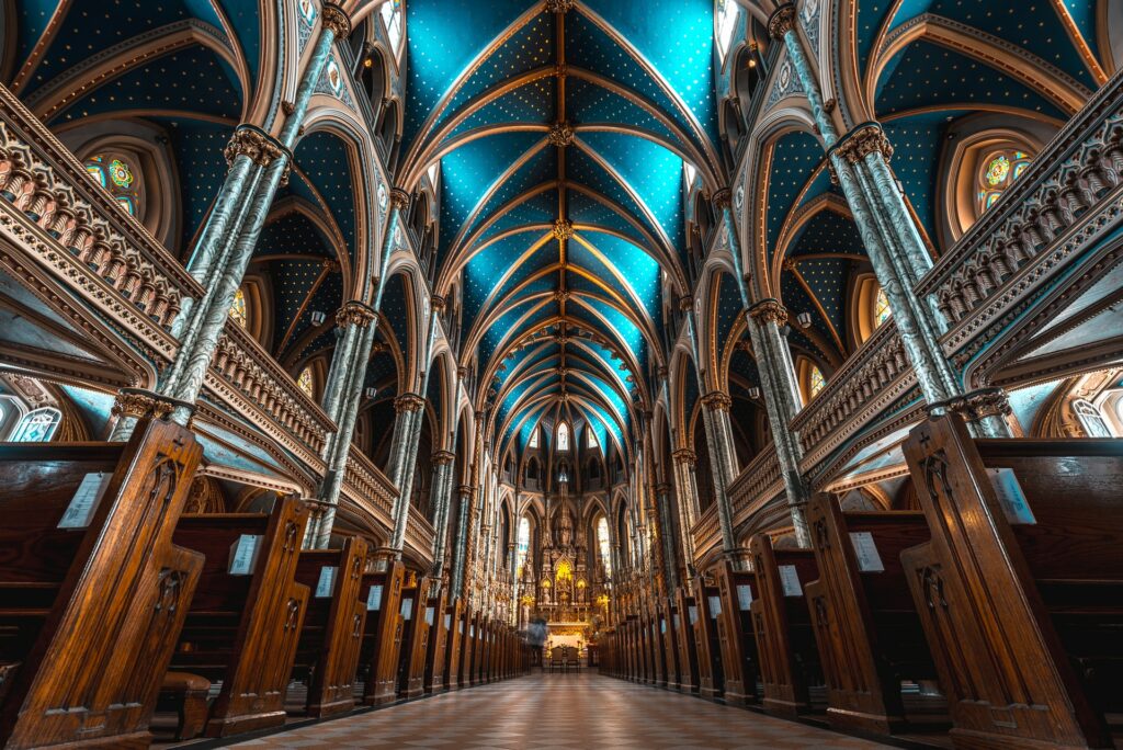 Notre Dame Cathedral Basilica a wonderful example of architectural beauty
