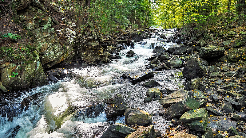 Waterfall at Algonquin Park