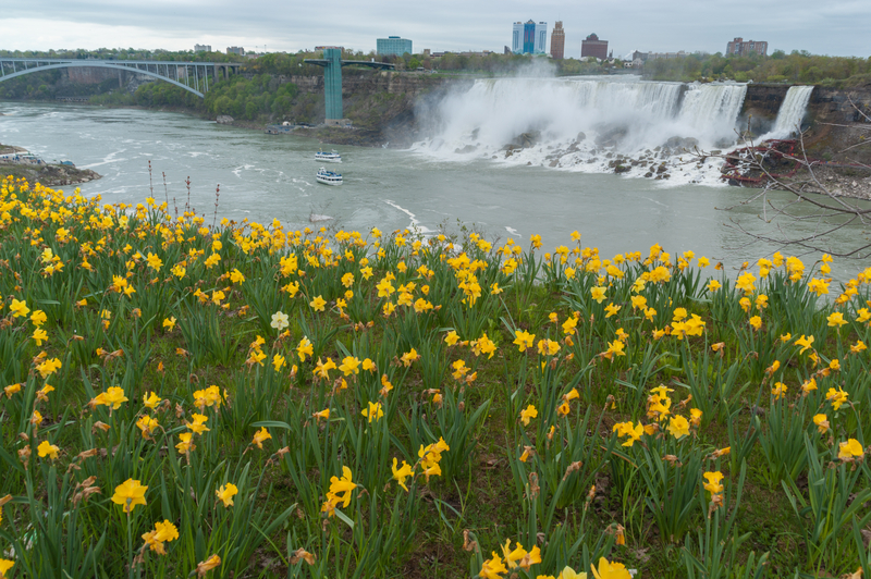 Niagara Falls one of the best Canadian cities to visit in Spring