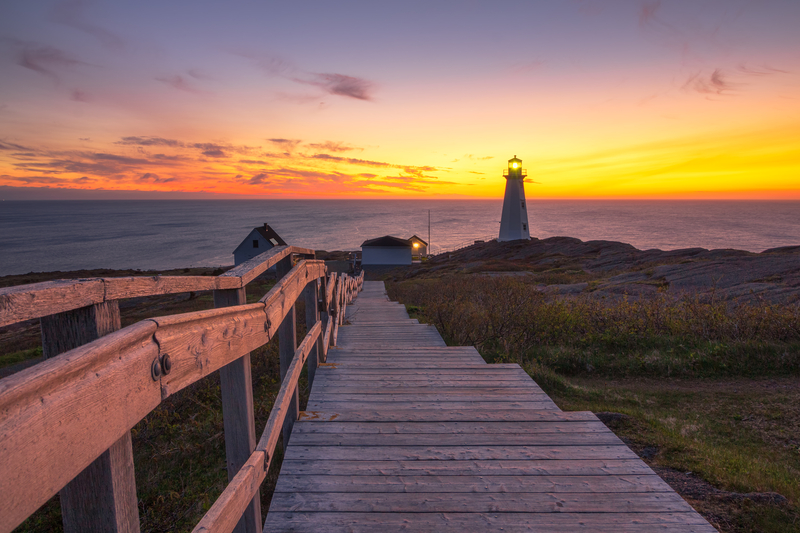 Cape Spear Lighthouse one of the top photo spots in St Johns, Newfoundland and Labrador