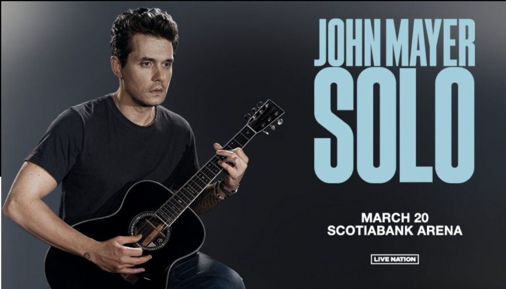 John Mayer Concert Toronto March 2023