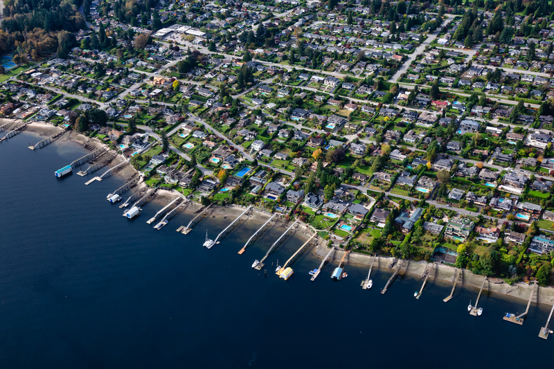 Aerial view - Vancouver BC