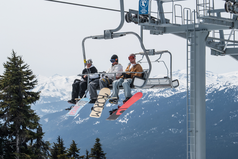 Whistler in Spring- Peak to peak Gondola