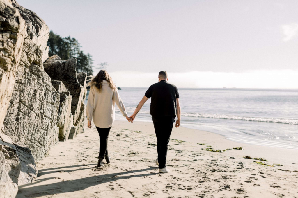 Romantic walks in tofino