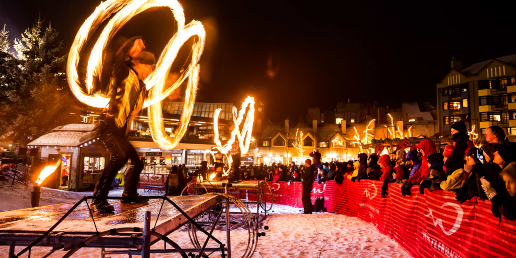 Whistler in Spring- Fire and Ice show