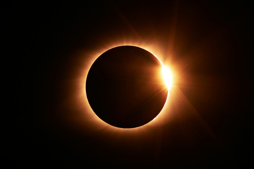 Eclipse timing and schedule - Niagara Falls