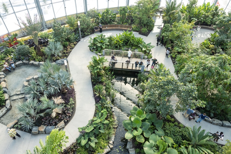 Manitoba's Spring - The Leaf - the new conservatory at Assiniboine Park